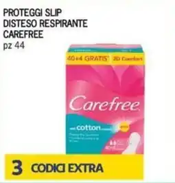 Maxi Supermercati Proteggi slip disteso respirante CAREFREE offerta
