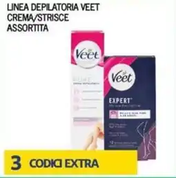 Maxi Supermercati Linea depilatoria veet crema/strisce offerta