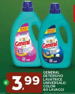 Extra Supermercati General detersivo lavatrice universale/ color offerta
