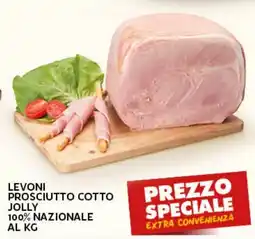 Extra Supermercati Levoni prosciutto cotto jolly 100% nazionale offerta