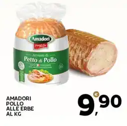 Extra Supermercati Amadori pollo alle erbe offerta