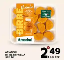 Extra Supermercati Amadori birbe di pollo offerta