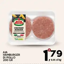 Extra Supermercati Aia hamburger di pollo offerta