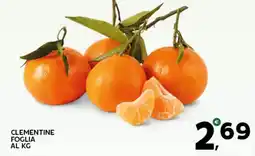 Extra Supermercati Clementine foglia offerta