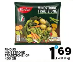 Extra Supermercati Findus minestrone tradizione igp offerta
