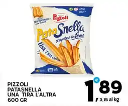 Extra Supermercati Pizzoli patasnella una tira l'altra offerta