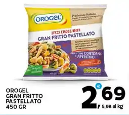 Extra Supermercati Orogel gran fritto pastellato offerta
