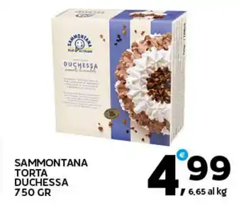 Extra Supermercati Sammontana torta duchessa offerta