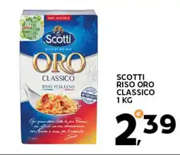 Extra Supermercati Scotti riso oro classico offerta