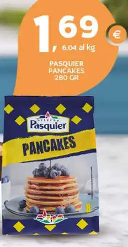 Extra Supermercati Pasquier pancakes offerta