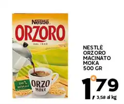 Extra Supermercati Nestlè orzoro macinato moka offerta