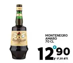 Extra Supermercati Montenegro amaro offerta