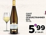 Extra Supermercati Cavit vino gewurztraminer doc offerta