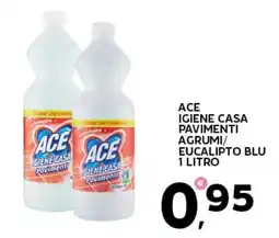 Extra Supermercati Ace igiene casa pavimenti agrumi/ eucalipto blu offerta