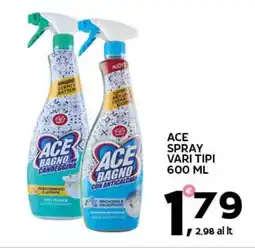 Extra Supermercati Ace spray offerta