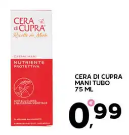 Extra Supermercati Cera di cupra mani tubo offerta