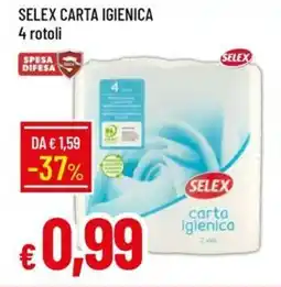 Galassia Selex carta igienica offerta