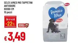 Galassia Selex amico mio tappetini antiodore 60x90 cm offerta