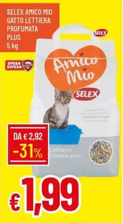 Galassia Selex amico mio gatto lettiera profumata plus offerta