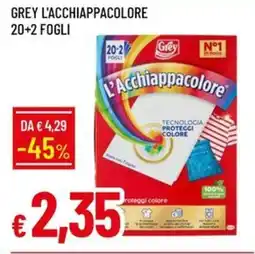 Galassia Grey l'acchiappacolore 20+2 fogli offerta