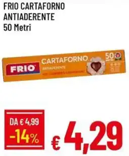 Galassia Frio cartaforno antiaderente 50 Metri offerta