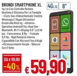 Galassia Brondi smartphone xl offerta