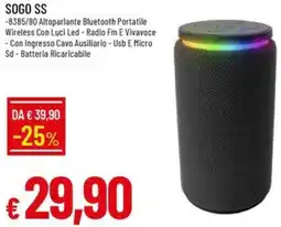 Galassia SOGO SS offerta