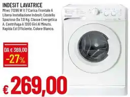 Galassia Indesit lavatrice offerta