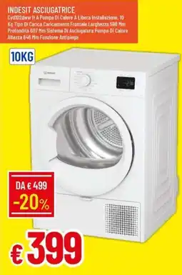 Galassia Indesit asciugatrice offerta