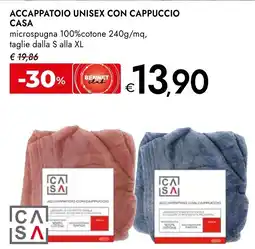 Bennet Accappatoio unisex con cappuccio CASA offerta
