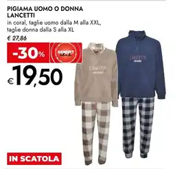 Bennet Pigiama uomo o donna LANCETTI offerta