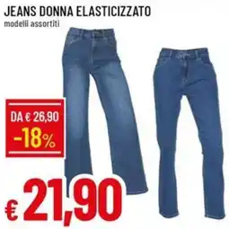Galassia Jeans donna elasticizzato offerta