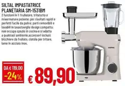 Galassia SILTAL IMPASTATRICE PLANETARIA SM-1531BM offerta