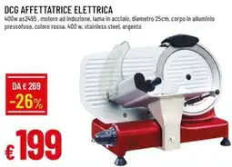 Galassia Dcg affettatrice elettrica offerta