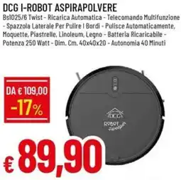 Galassia Dcg i-robot aspirapolvere offerta