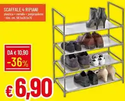 Galassia Scaffale 4 ripiani offerta