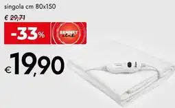 Bennet Termocoperte ARDES singola cm 80x150 offerta