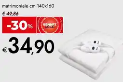 Bennet Termocoperte ARDES matrimoniale cm 140x160 offerta
