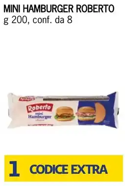 Bennet Mini hamburger ROBERTO offerta