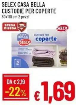Galassia Selex casa bella custodie per coperte offerta