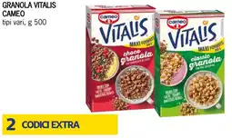Bennet Granola vitalis CAMEO offerta
