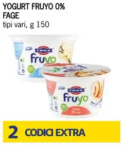 Bennet Yogurt fruyo 0% FAGE offerta
