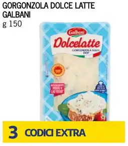 Bennet Gorgonzola dolce latte GALBANI offerta