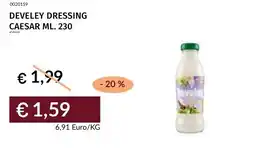Prezzemolo e Vitale Develey dressing caesar offerta