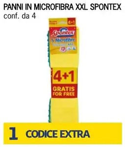 Bennet Panni in microfibra XXL SPONTEX offerta
