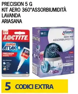 Bennet Precision 5g kit aero 360°assorbiumidità lavanda ARIASANA offerta