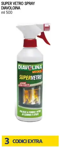 Bennet Super vetro spray DIAVOLOINA offerta