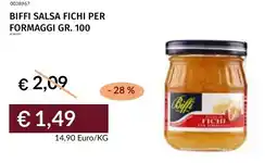 Prezzemolo e Vitale Biffi salsa fichi per formaggi offerta