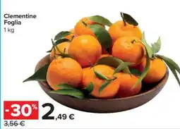 Carrefour Express Clementine Foglia offerta