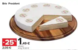 Carrefour Express Brie President offerta